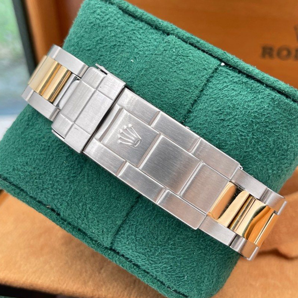 Rolex Submariner Watch Gold Dial 16613 - WatchesReplica.is