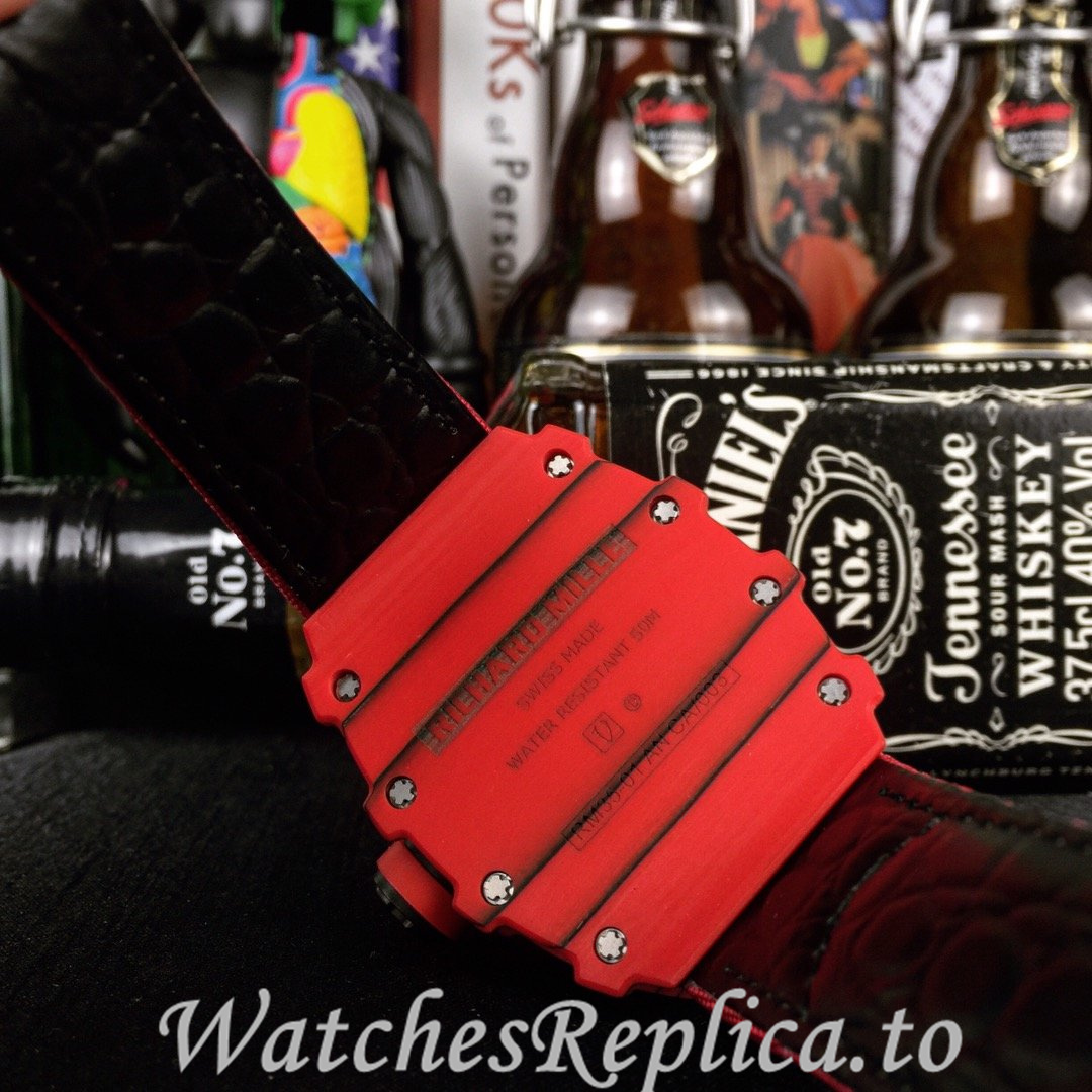 Richard Mille Replica RM35-01 Canvas strap 50MM - WatchesReplica.is