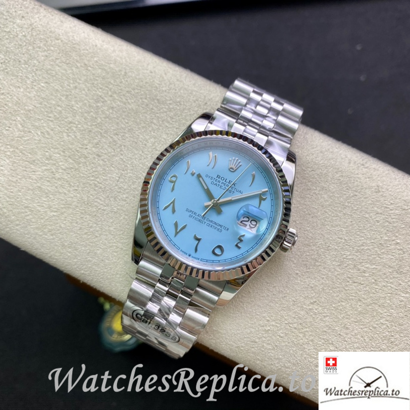 Swiss Rolex Datejust Replica Stainless steel strap 41MM - WatchesReplica.is