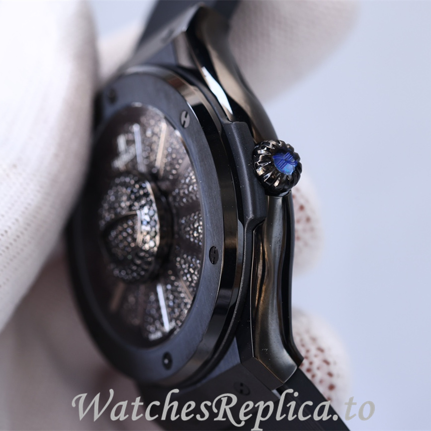 Hublot Replica 507.CX.9000.RX.TAK21 Rubber strap 45MM - WatchesReplica.is