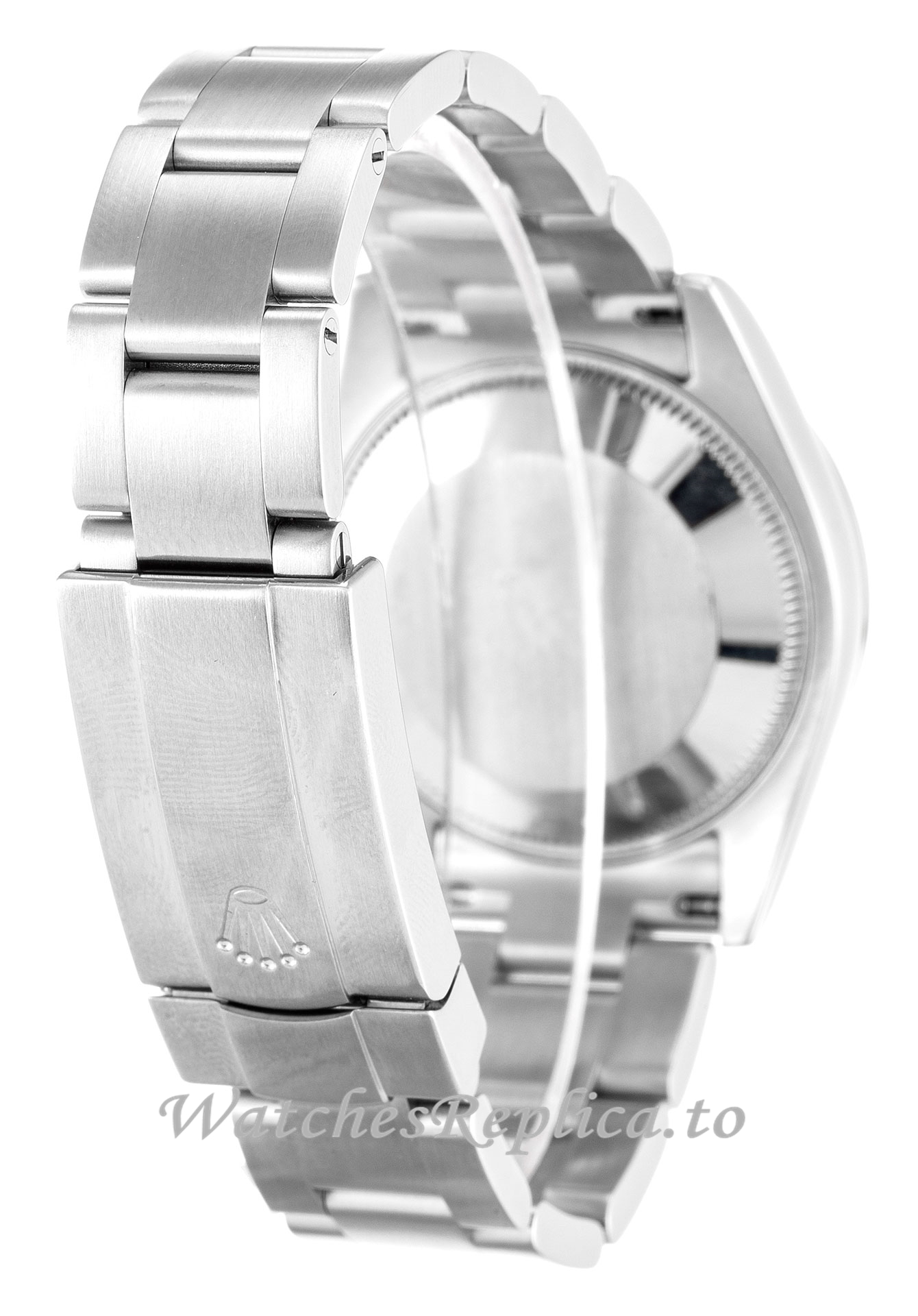 Rolex Lady Oyster Perpetual Black Dial 177200-31 MM - WatchesReplica.is