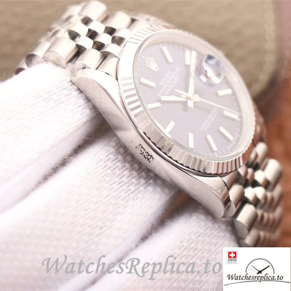 Swiss Rolex Datejust Replica 126233 Stainless steel strap 36MM - WatchesReplica.is