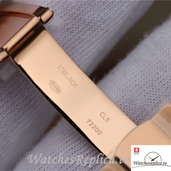 Swiss Rolex Oyster Perpetual Replica 326935-0005 Rose Gold strap 42MM - WatchesReplica.is