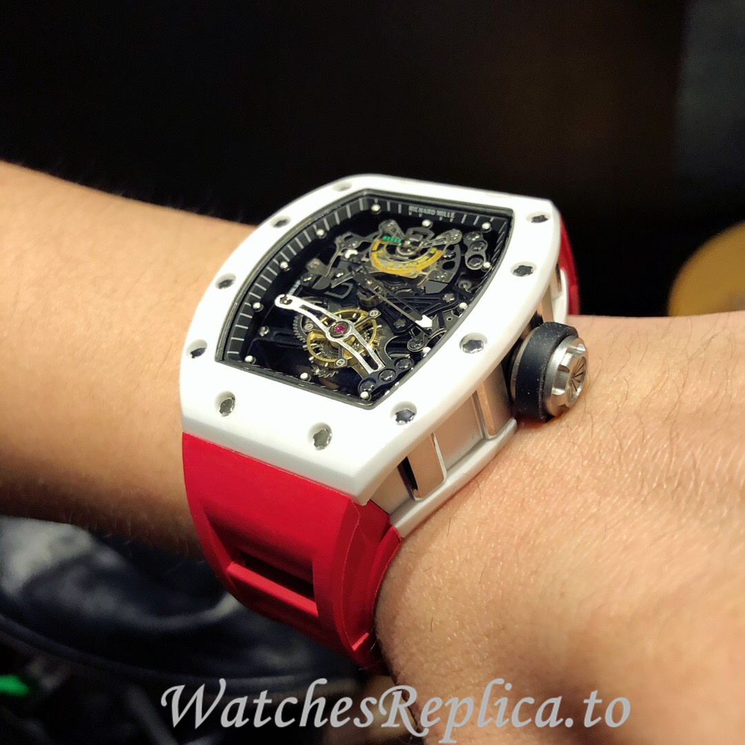 Richard Mille Replica RM38-01 Rubber strap 48MM - WatchesReplica.is