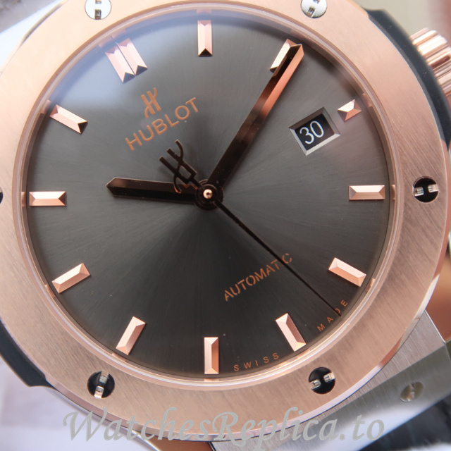 Hublot Replica 511.NX.1170.LR Leather strap 45MM - WatchesReplica.is