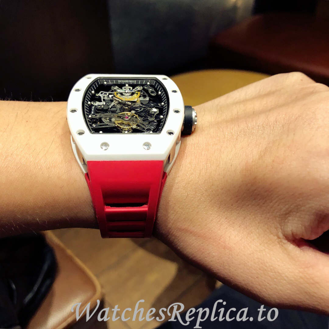 Richard Mille Replica RM38-01 Rubber strap 48MM - WatchesReplica.is