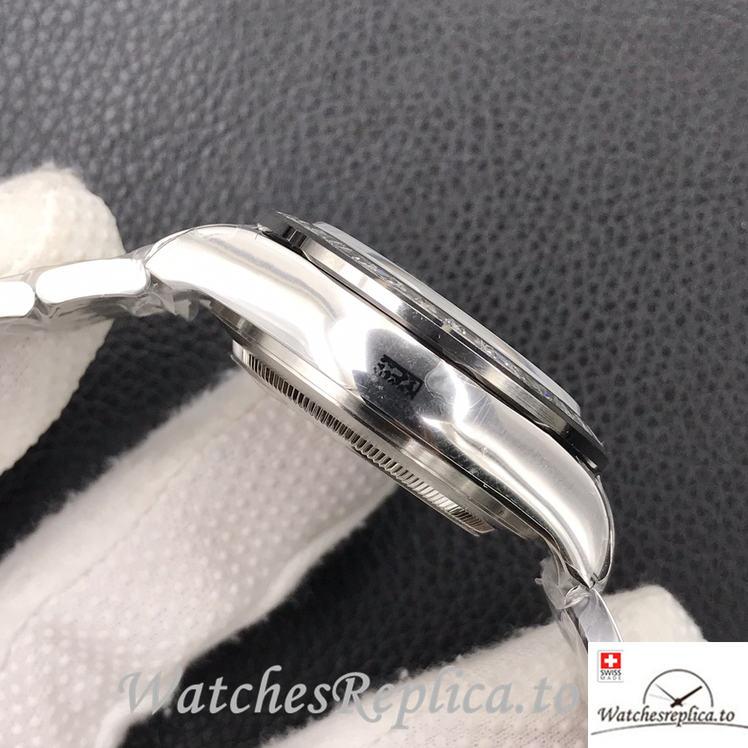 Swiss Rolex Daytona Replica Stainless steel strap 40MM - WatchesReplica.is