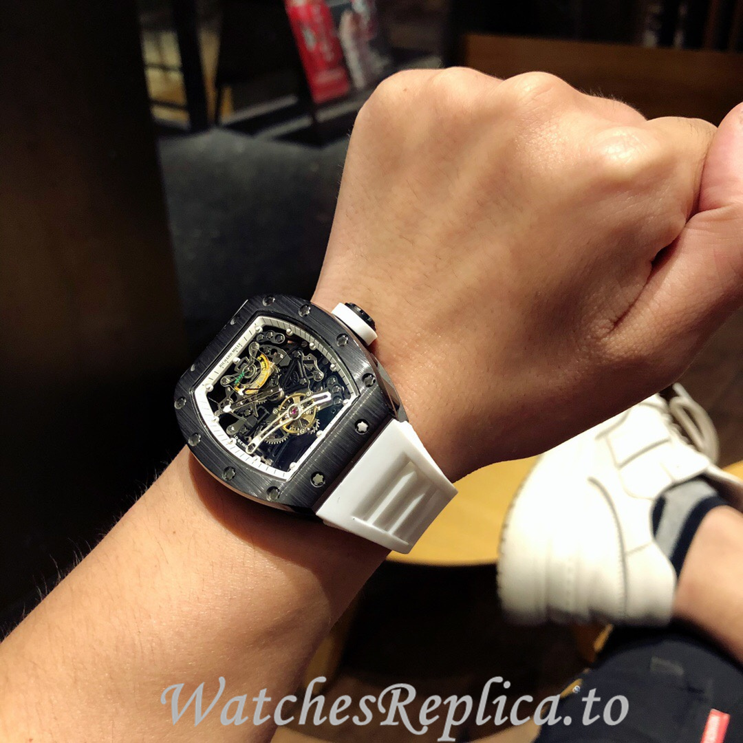 Richard Mille Replica RM38-01 Rubber strap 48MM - WatchesReplica.is