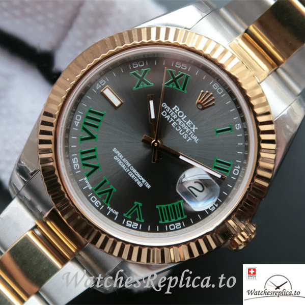 Swiss Rolex Datejust 126333-0019 Stainless steel strap 41MM - WatchesReplica.is
