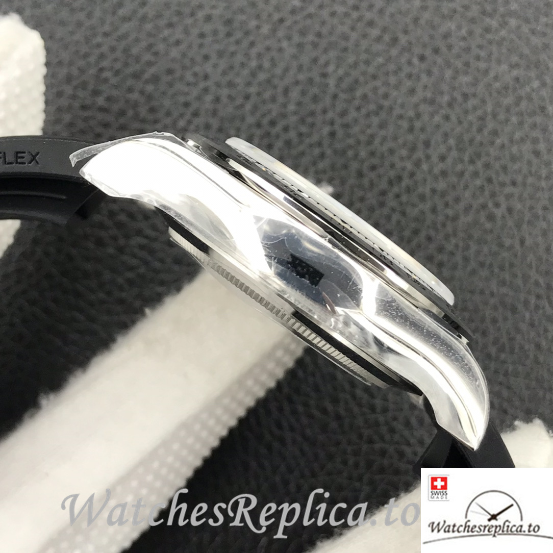 Swiss Rolex Daytona Replica 116520 Rubber strap 40MM - WatchesReplica.is