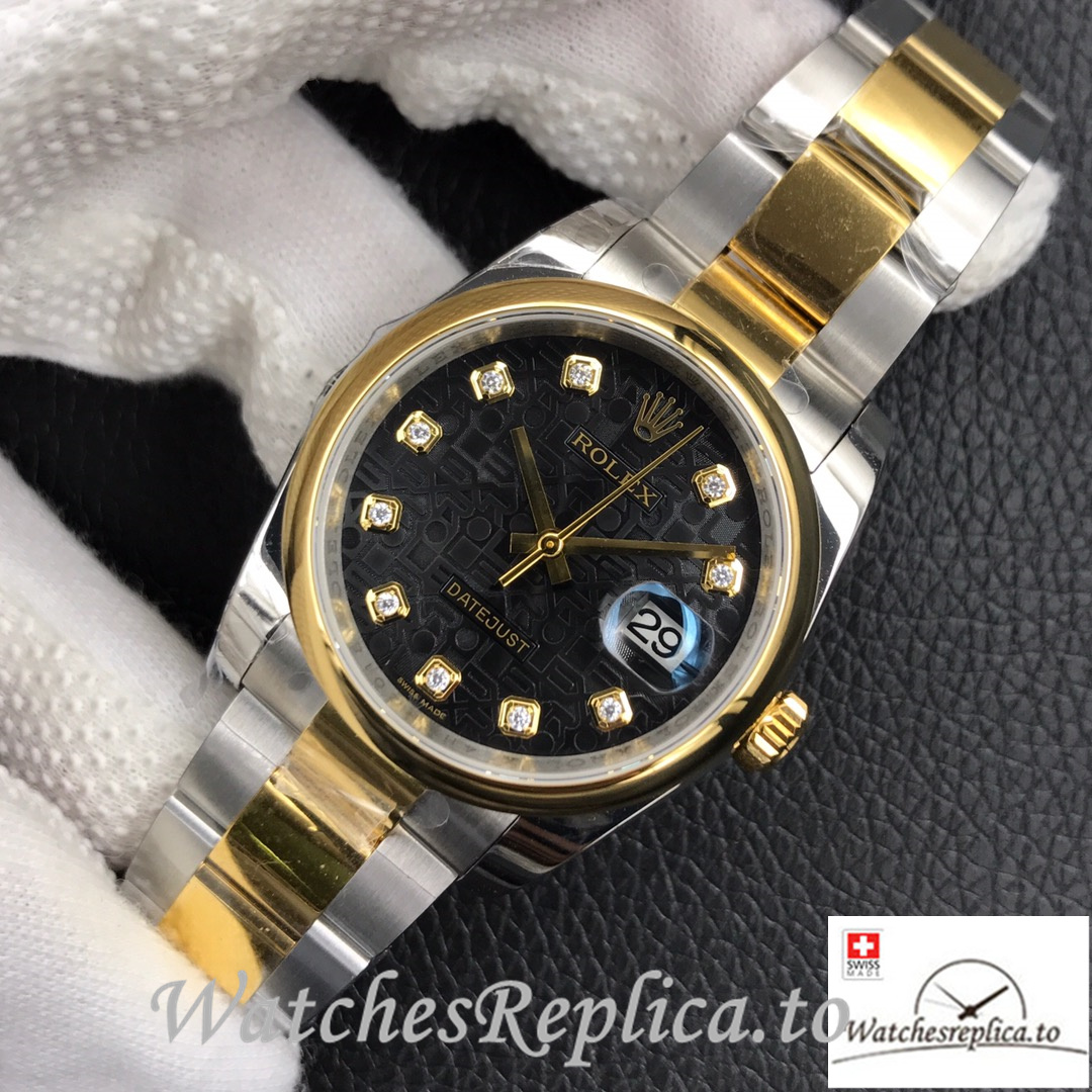 Swiss Rolex Datejust 126334 Replica Stainless steel strap 41MM - WatchesReplica.is