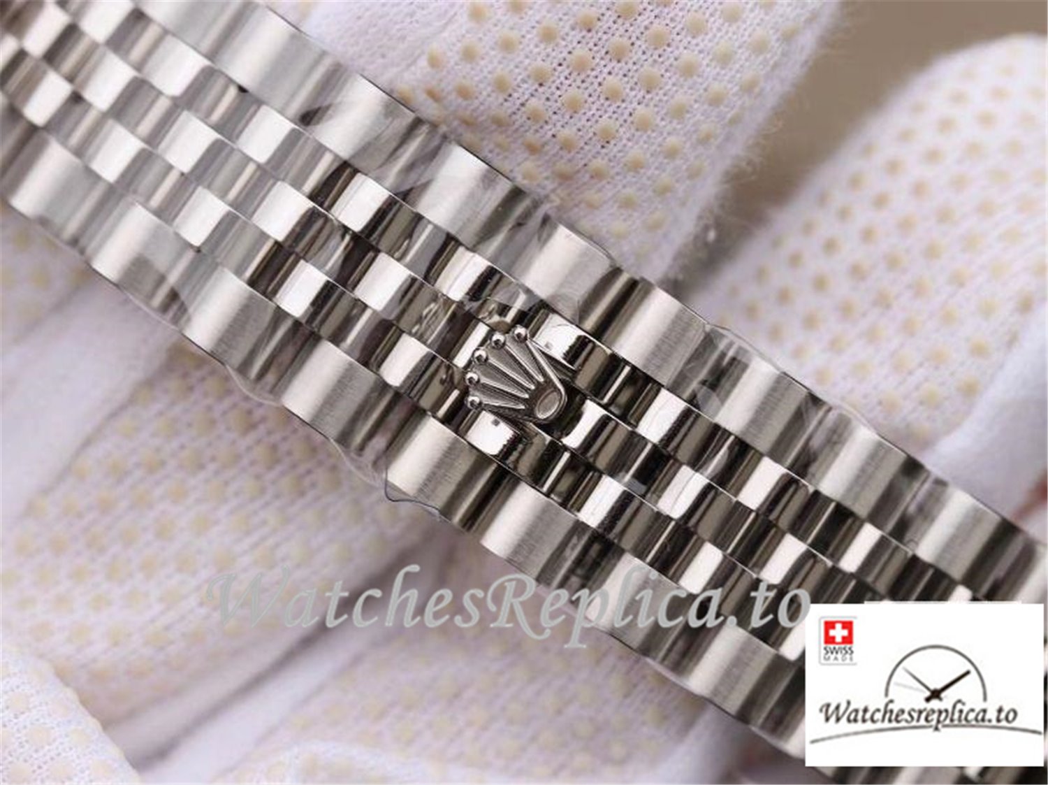 Swiss Rolex Datejust Replica 116234 White Dial 36MM - WatchesReplica.is