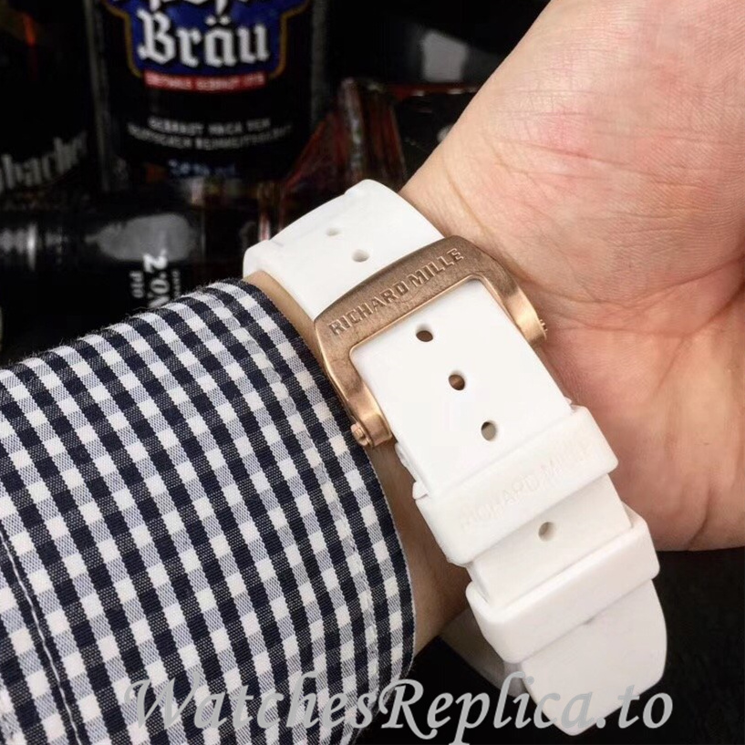 Richard Mille Replica RM23-02 Rubber strap 50MM - WatchesReplica.is