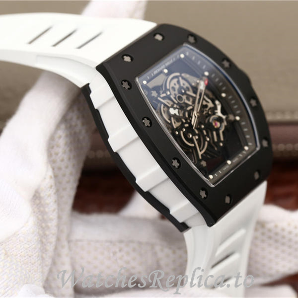 Richard Mille Replica RM055 Rubber strap 50MM - WatchesReplica.is
