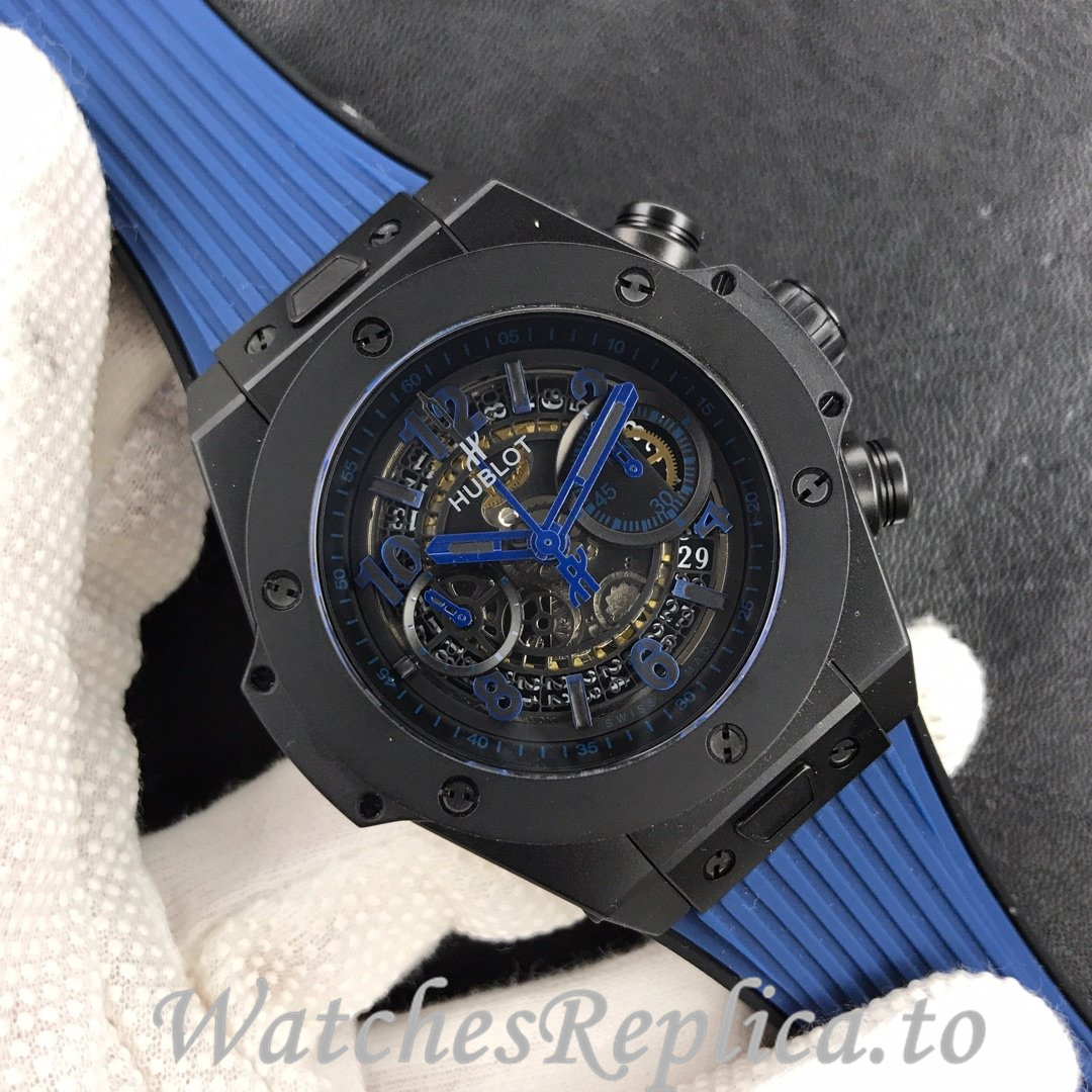 Hublot Replica 411.NM.1170.RX Rubber strap 45MM - WatchesReplica.is