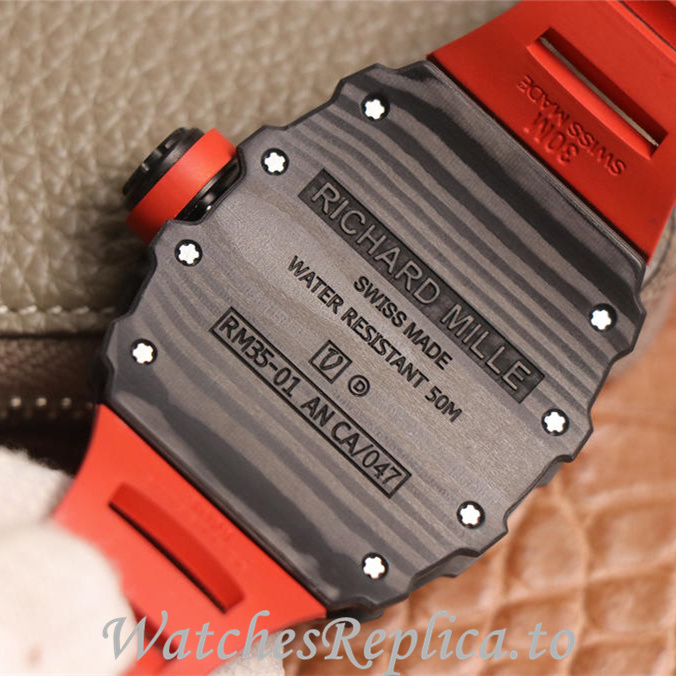 Richard Mille Replica RM035-01 Rubber strap 50MM - WatchesReplica.is