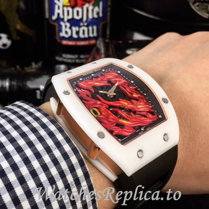 Richard Mille Replica RM23-02 Rubber strap 50MM - WatchesReplica.is