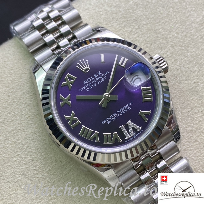 Swiss Rolex Datejust 278274 Replica Stainless steel strap 31MM - WatchesReplica.is