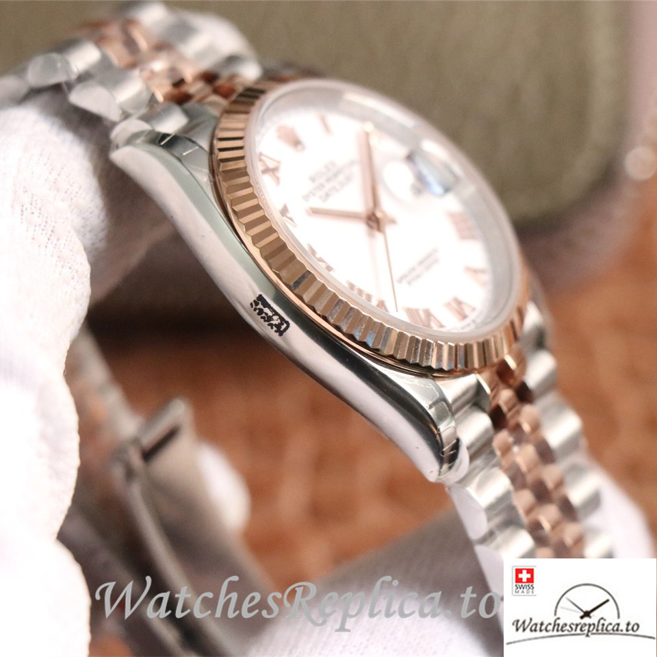 Swiss Rolex Datejust Replica 126233 Stainless steel strap 36MM - WatchesReplica.is