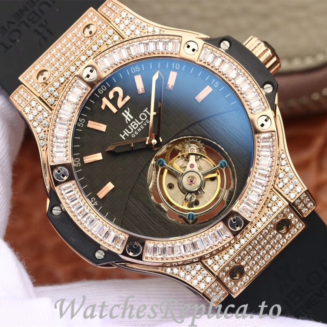 Hublot Replica Big Bang Rubber strap 44MM - WatchesReplica.is