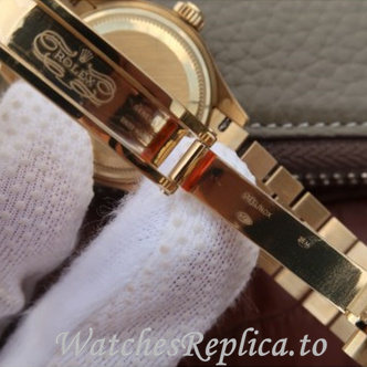 Swiss Rolex Datejust Replica 178278 Yellow Gold strap 31MM - WatchesReplica.is