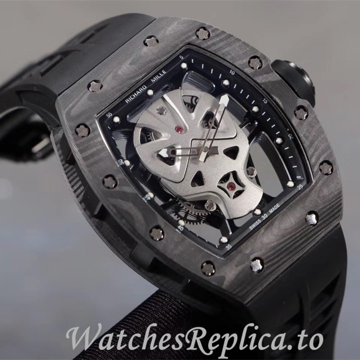 Richard Mille Replica RM52-06 Rubber strap 50MM - WatchesReplica.is