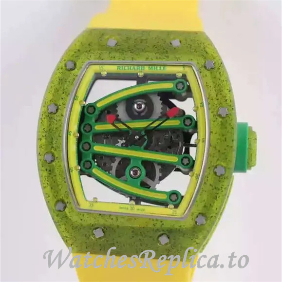 Richard Mille Replica RM59-01 Rubber strap 50MM - WatchesReplica.is