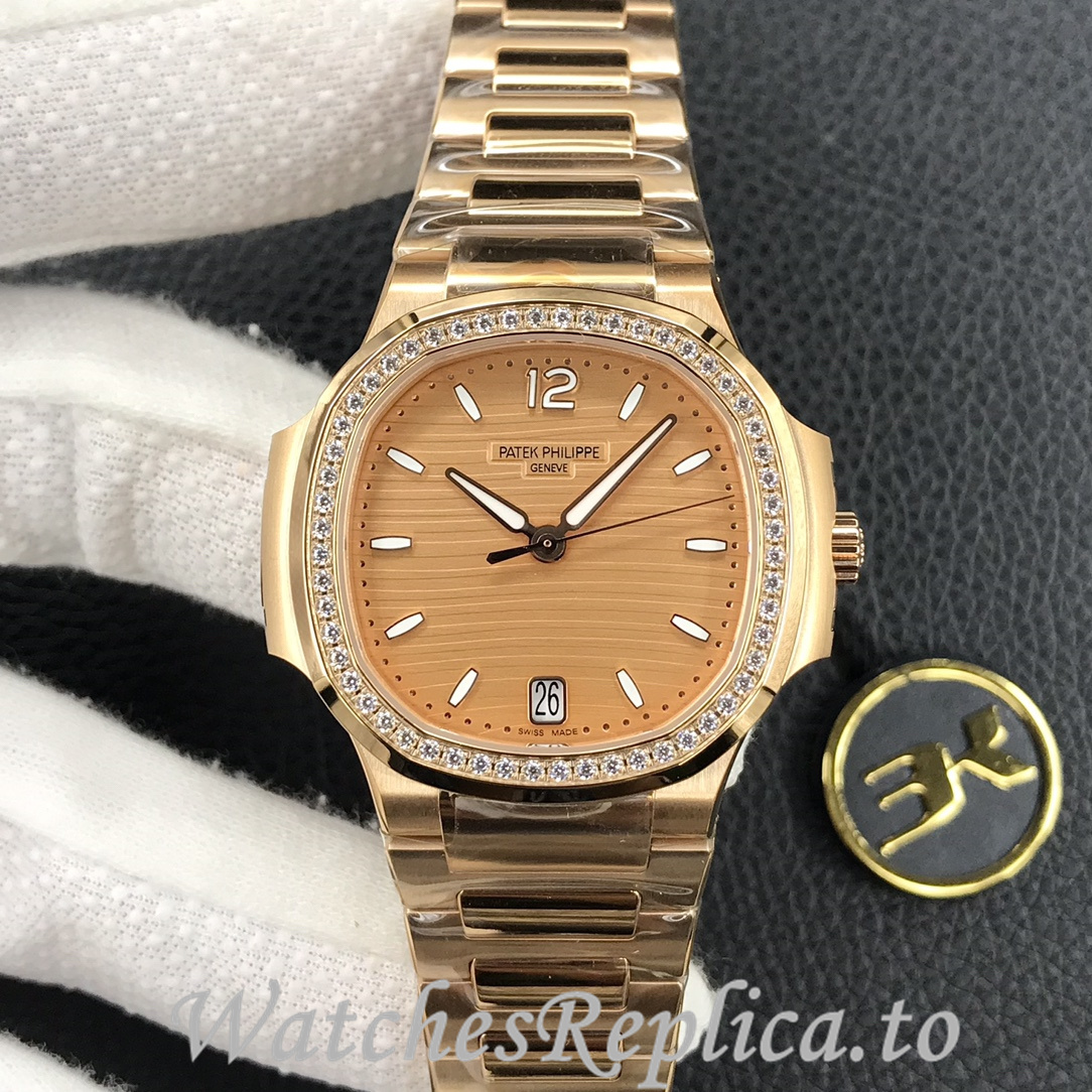 Patek Philippe Replica Nautilus 7118 Stainless steel strap 34MM - WatchesReplica.is