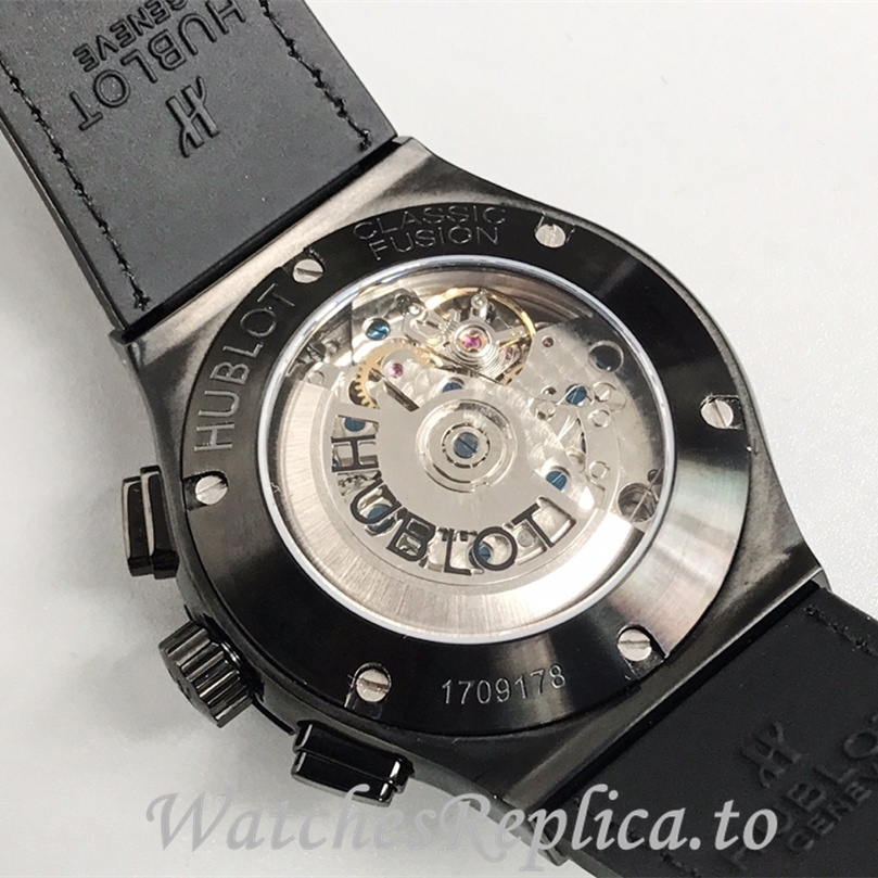 Hublot Replica Classic Fusion Leather strap 45MM - WatchesReplica.is