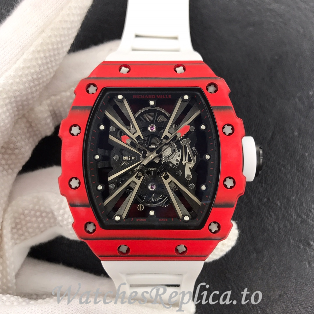 Richard Mille Replica RM12-01 Rubber strap 50MM - WatchesReplica.is