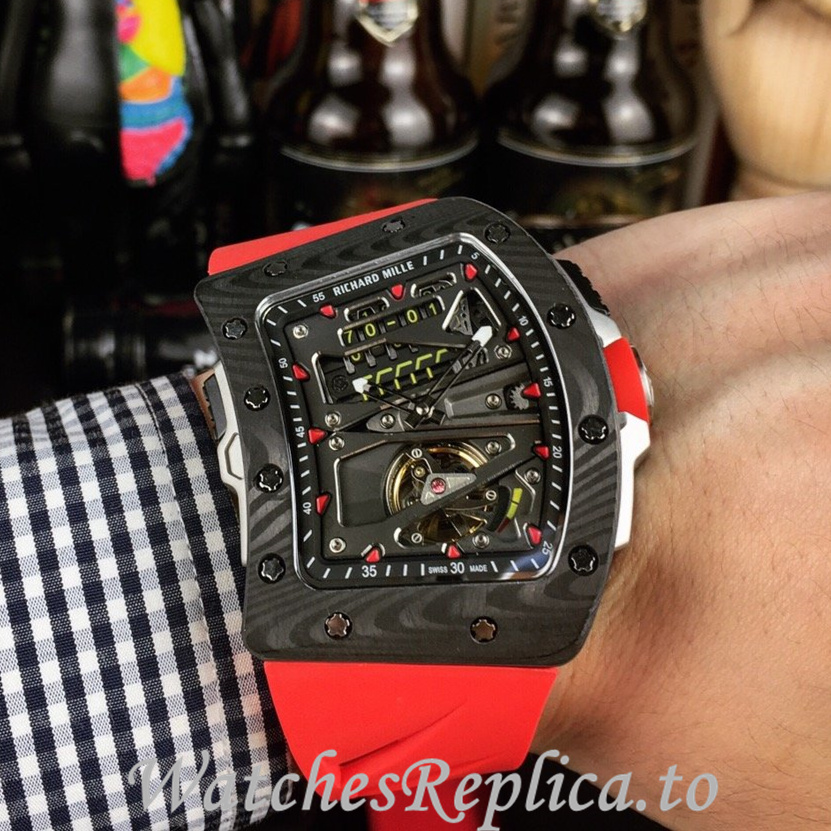 Richard Mille Replica RM70-01 Rubber strap 50MM - WatchesReplica.is