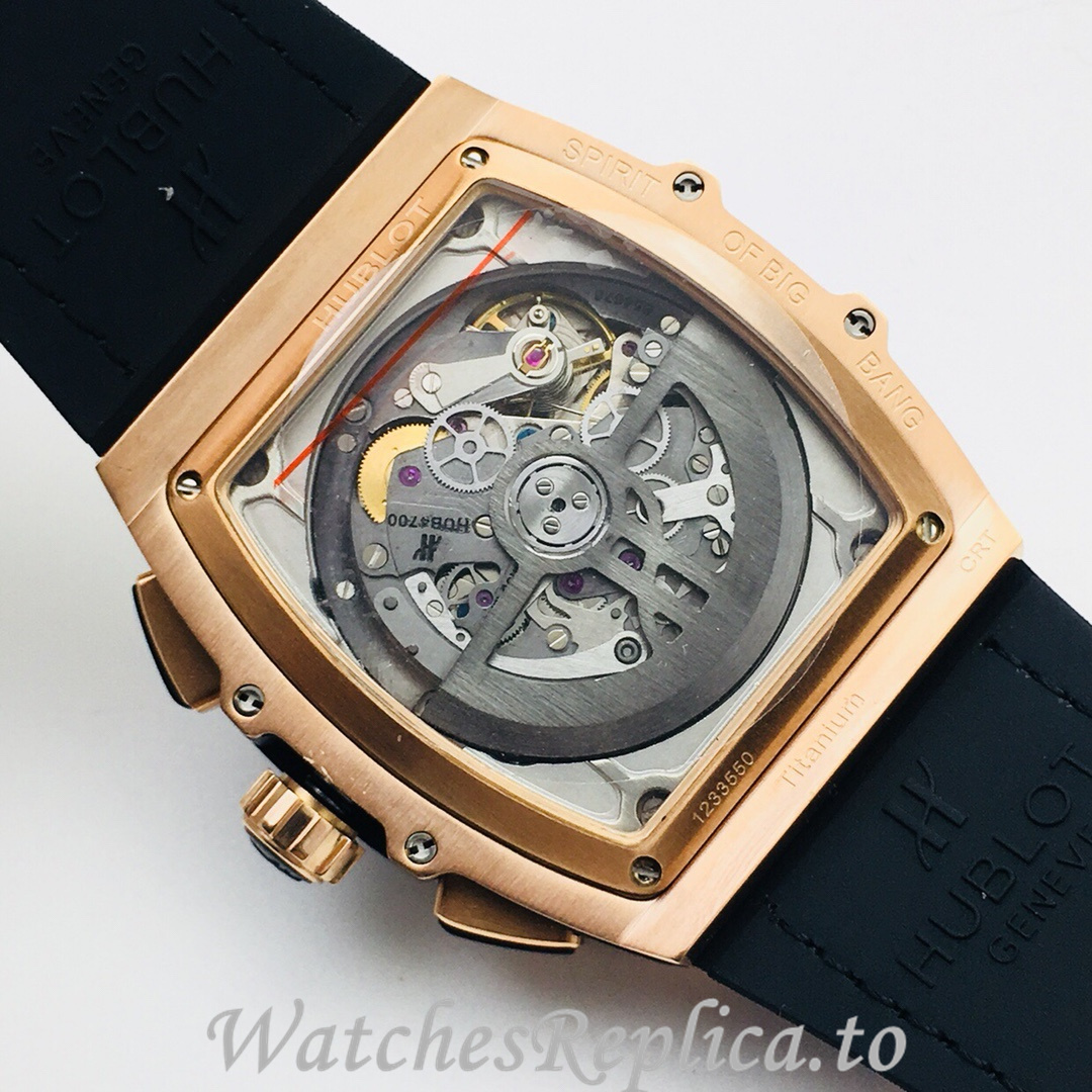 Hublot Replica SPIRIT OF BIG BANG Leather strap 42MM - WatchesReplica.is