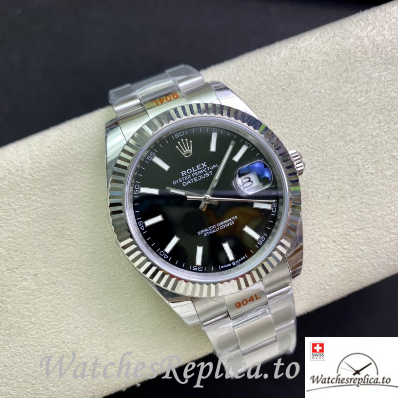 Swiss Rolex Datejust Replica 126331 Stainless steel strap 41MM - WatchesReplica.is