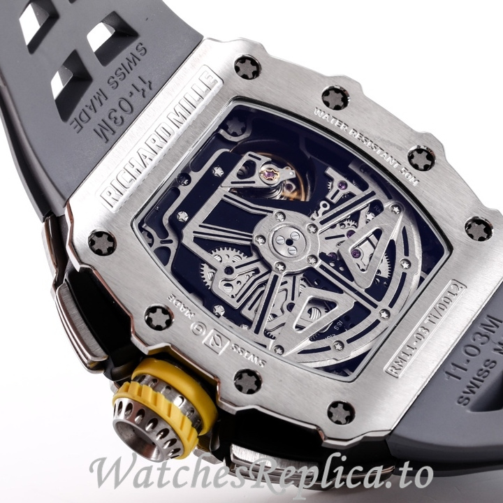 Richard Mille Replica RM11-03 Rubber strap 50MM - WatchesReplica.is