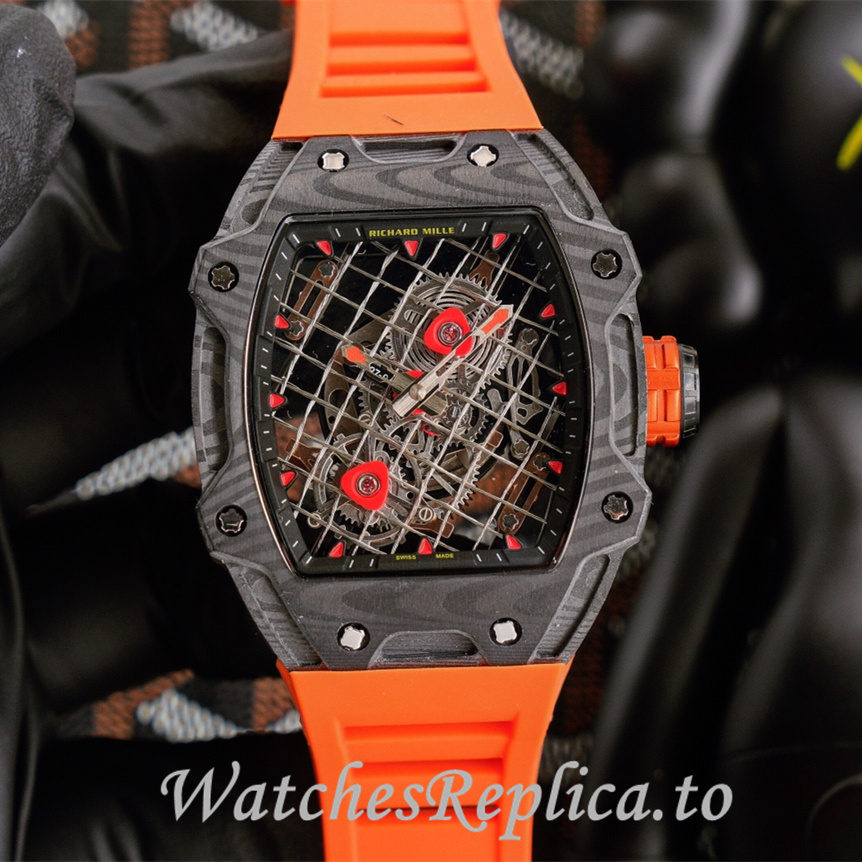 Richard Mille Replica RM27-04 Rubber strap 47.25x38.4MM - WatchesReplica.is