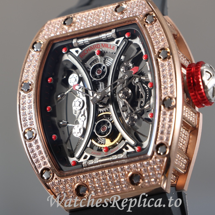 Richard Mille Replica RM53-01 Rubber strap 50MM - WatchesReplica.is