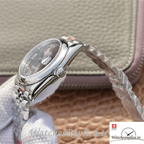 Swiss Rolex Datejust Replica 116200 Stainless steel strap 36MM - WatchesReplica.is