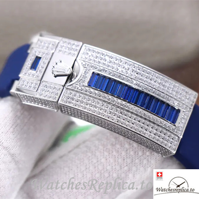 Swiss Rolex Submariner Replica 116610LV Rubber strap 40MM - WatchesReplica.is