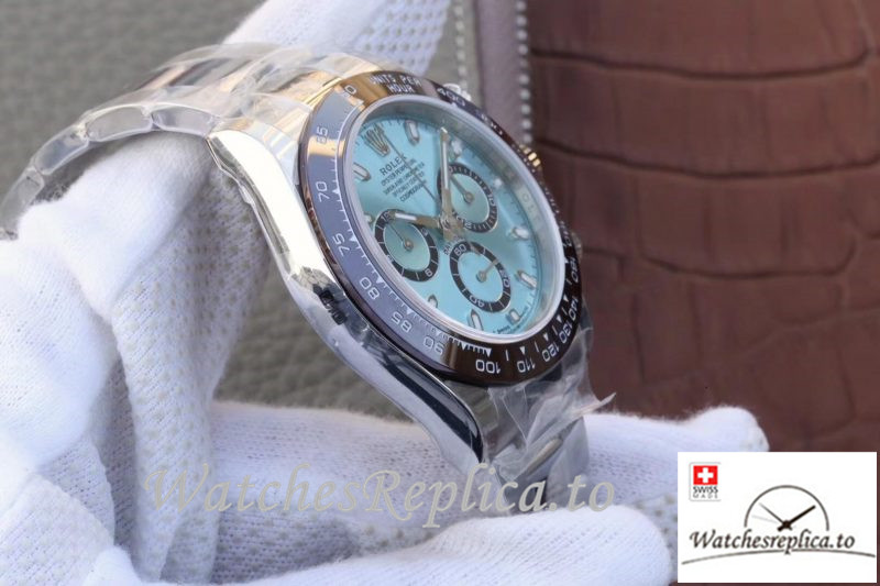 Swiss Rolex Daytona Cosmograph Replica 116506 Silver Strap 40MM - WatchesReplica.is