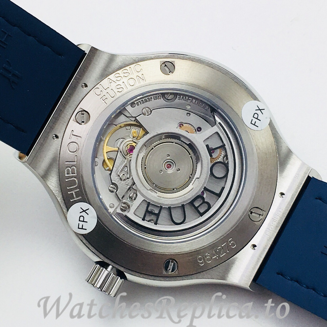 Hublot Replica Classic-Fusion-Series Leather strap 38MM - WatchesReplica.is