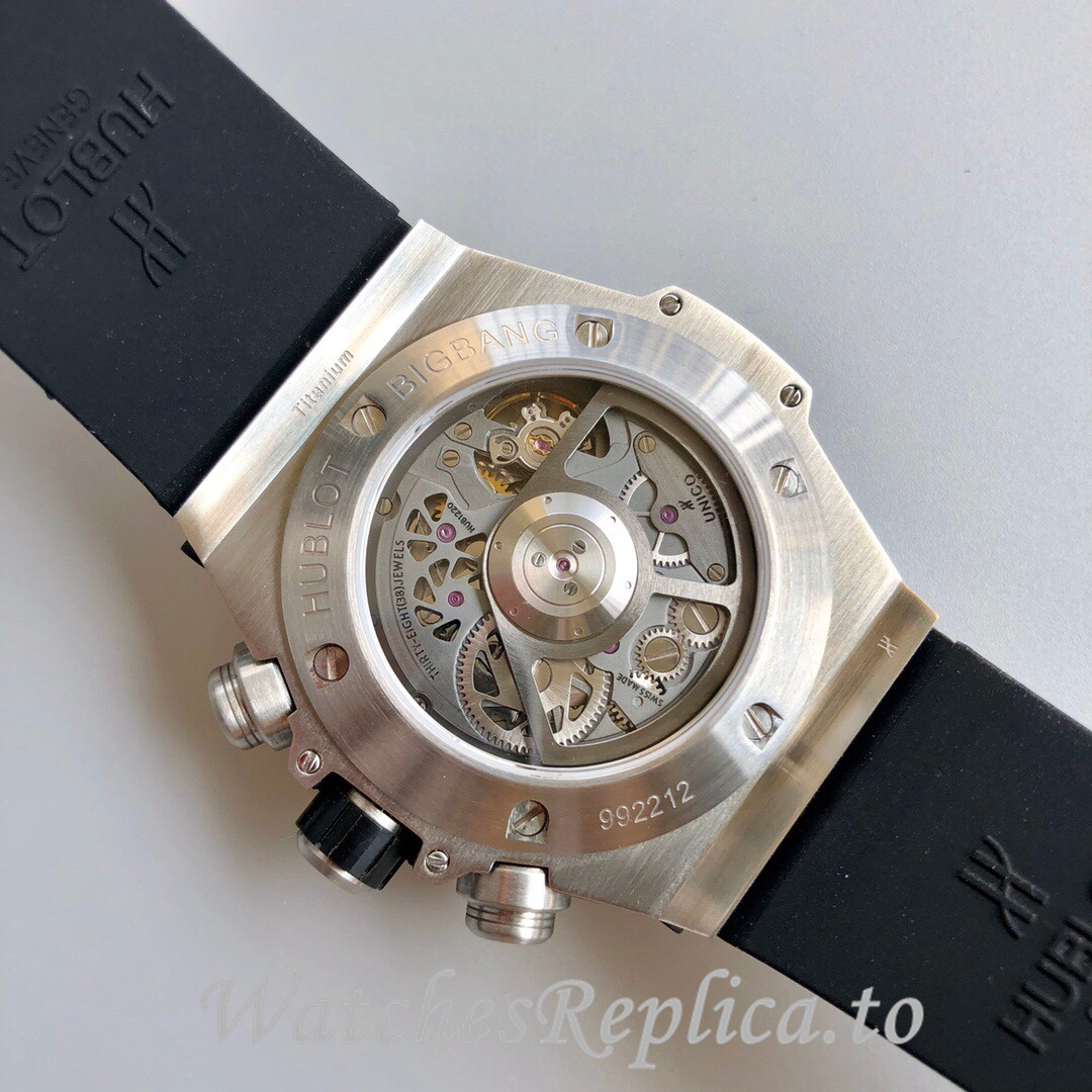 Hublot Replica Big Bang Gypsophila Chronograph v2 Rubber strap 45MM - WatchesReplica.is