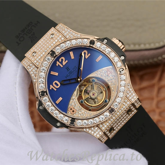 Hublot Replica Big Bang Rubber strap 44MM - WatchesReplica.is