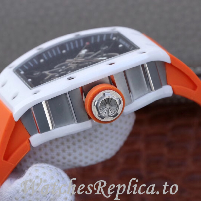 Richard Mille Replica RM055 Rubber strap 50MM - WatchesReplica.is