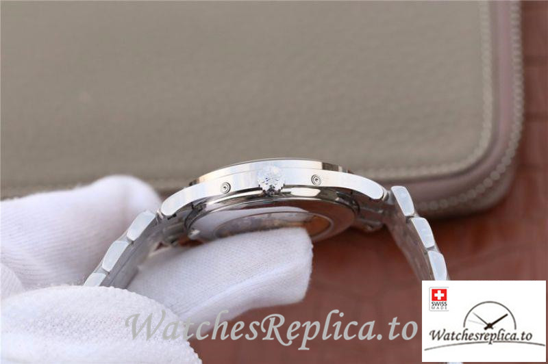 Swiss Patek Philippe Complications Annual Calendar Replica 5396G Stainless Steel Strap 42MM - WatchesReplica.is