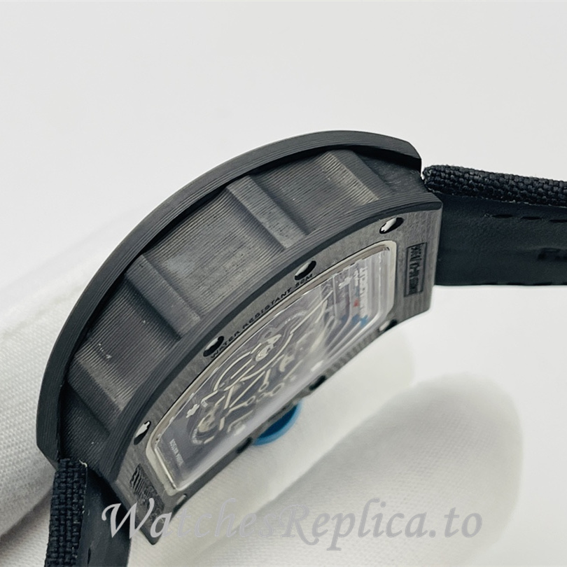 Richard Mille Replica RM055 Canvas strap 50MM - WatchesReplica.is