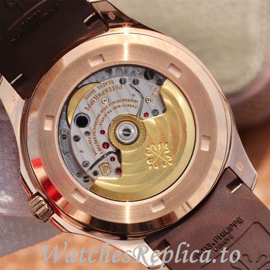 Patek Philippe Replica Aquanaut Rubber strap 40MM - WatchesReplica.is