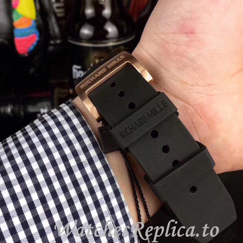 Richard Mille Replica RM035-AMERICA5 Rubber strap 50MM - WatchesReplica.is