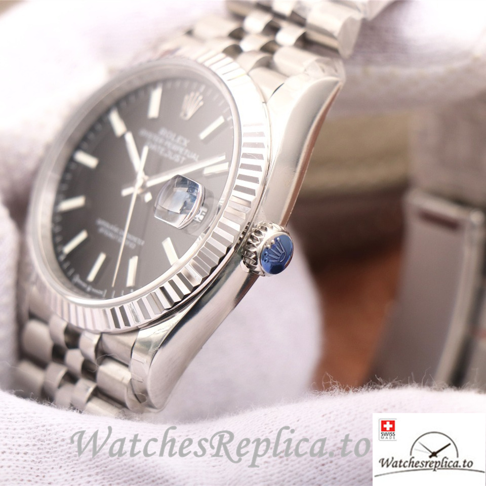 Swiss Rolex Datejust Replica 126233 Stainless steel strap 36MM - WatchesReplica.is