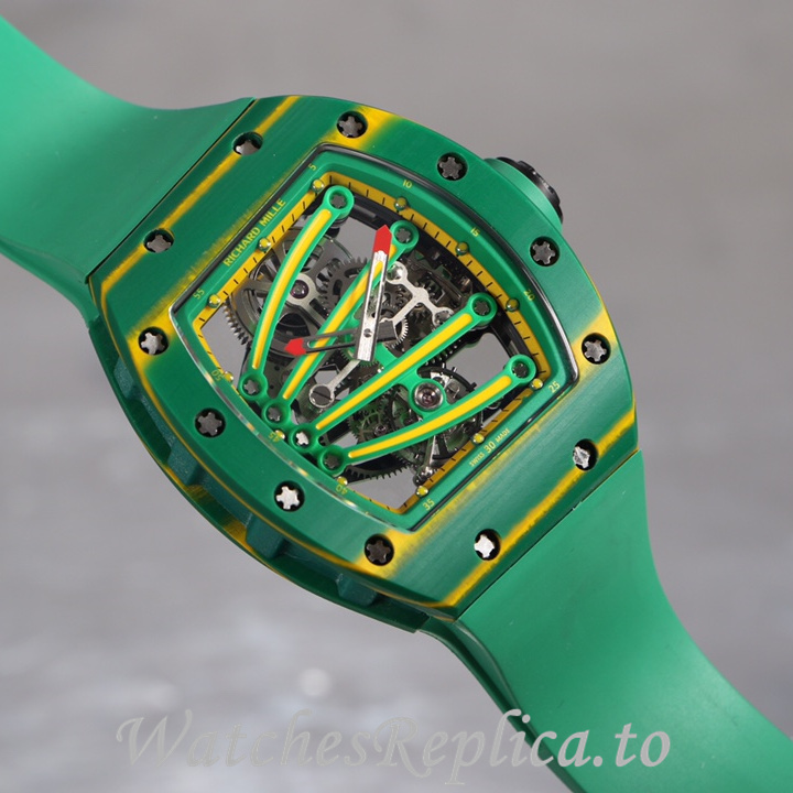 Richard Mille Replica RM59-01 Rubber strap 51MM - WatchesReplica.is