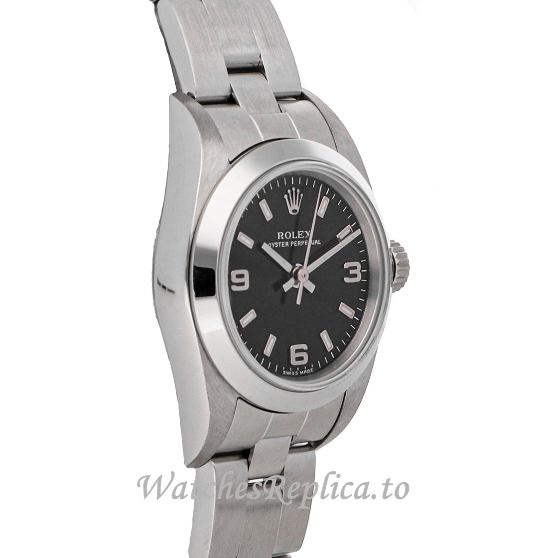 Replica Rolex Oyster Perpetual 76080 24MM Ladies Watch - WatchesReplica.is